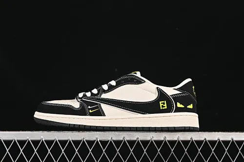 All categories Air Jordan Jordan series basketball shoes Air Jordan 1 Low high-end customized low-top sneakers Travis Scott x Fragment Design x Air Jordan 1 Low OG SP AJ1 Joe 1 Fendi joint Little Monster low-top cultural casual sneakers XS2024-072